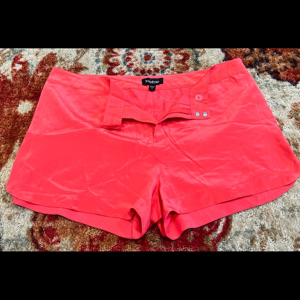 New, without tags, silk shorts